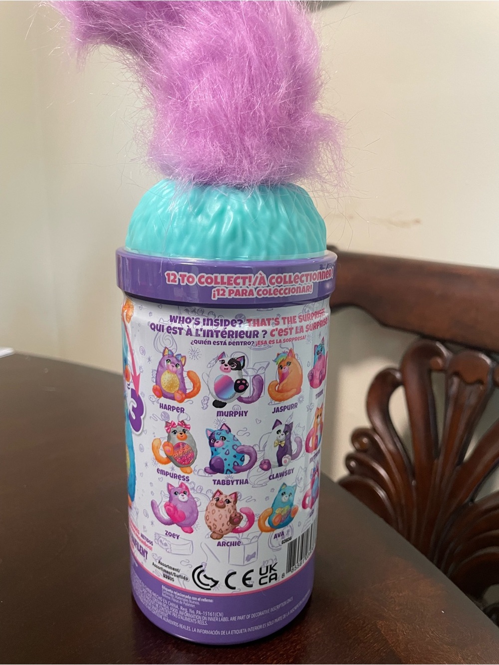 Basic Fun! Pikmi Pops Interactive Surprise Big Cats in a Can Toy